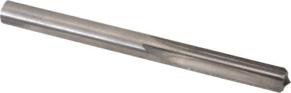 Hertel - 0.279" Solid Carbide 6 Flute Chucking Reamer - Straight Flute, 0.279" Straight Shank, 1-1/8" Flute Length, 3-1/4" OAL - USA Tool & Supply