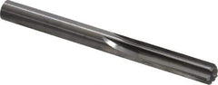 Hertel - 19/64" Solid Carbide 6 Flute Chucking Reamer - Straight Flute, 19/64" Straight Shank, 1-1/8" Flute Length, 3-1/4" OAL - USA Tool & Supply