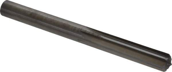 Hertel - 0.307" Solid Carbide 6 Flute Chucking Reamer - Straight Flute, 0.307" Straight Shank, 1-1/8" Flute Length, 3-1/4" OAL - USA Tool & Supply