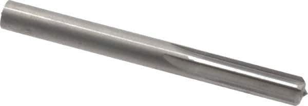 Hertel - 0.322" Solid Carbide 6 Flute Chucking Reamer - Straight Flute, 0.322" Straight Shank, 1-1/4" Flute Length, 3-1/2" OAL - USA Tool & Supply