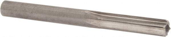 Hertel - 11/32" Solid Carbide 6 Flute Chucking Reamer - Straight Flute, 11/32" Straight Shank, 1-1/4" Flute Length, 3-1/2" OAL - USA Tool & Supply