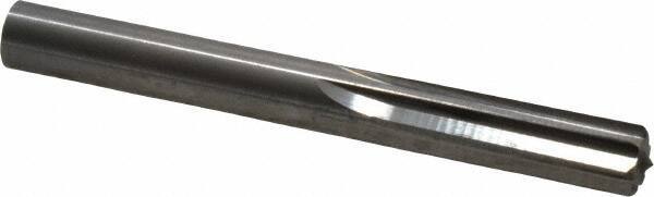 Hertel - 0.367" Solid Carbide 6 Flute Chucking Reamer - Straight Flute, 0.367" Straight Shank, 1-1/4" Flute Length, 3-1/2" OAL - USA Tool & Supply