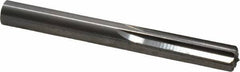 Hertel - 0.367" Solid Carbide 6 Flute Chucking Reamer - Straight Flute, 0.367" Straight Shank, 1-1/4" Flute Length, 3-1/2" OAL - USA Tool & Supply