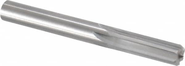Hertel - 0.382" Solid Carbide 6 Flute Chucking Reamer - USA Tool & Supply