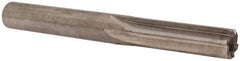 Hertel - 0.393" Solid Carbide 6 Flute Chucking Reamer - Straight Flute, 0.393" Straight Shank, 1-1/4" Flute Length, 3-1/2" OAL - USA Tool & Supply