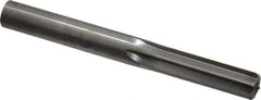 Hertel - 0.435" Solid Carbide 6 Flute Chucking Reamer - Straight Flute, 0.435" Straight Shank, 1-3/8" Flute Length, 4" OAL - USA Tool & Supply