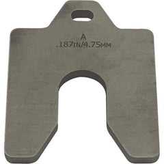 Maudlin Products - Metal Shim Stock Type: Slotted Shim Material: Stainless Steel - USA Tool & Supply