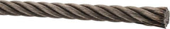 Value Collection - 1/4" Diam, Aircraft Cable - 6,400 Lb Breaking Strength, 7 x 19 Strand Core - USA Tool & Supply