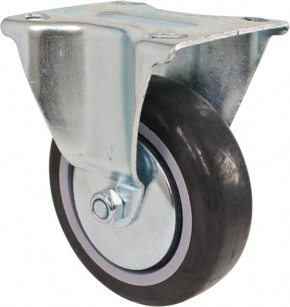 Value Collection - Tool Box Polypropylene Caster - 6-5/8" Wide x 4-5/8" Deep x 3-1/4" High, Black, For 26" Wide Cabinets, 29" & 34" Wide Roller Cabinets - USA Tool & Supply