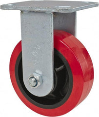 Value Collection - Tool Box Polypropylene Caster - 6-5/8" Wide x 4-5/8" Deep x 4" High, Red, For 41" Roller Cabinets - USA Tool & Supply