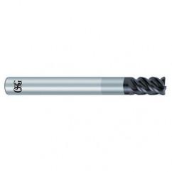 4mm x 6mm x 6mm x 80mm 4Fl 0.5mm C/R Carbide End Mill - WXS - USA Tool & Supply