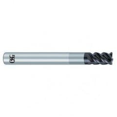 4mm x 6mm x 6mm x 80mm 4Fl 0.5mm C/R Carbide End Mill - WXS - USA Tool & Supply