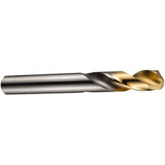 DORMER - 6.3mm 135° Spiral Flute High Speed Steel Screw Machine Drill Bit - USA Tool & Supply