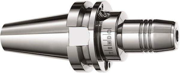 Schunk - BT40 Taper Shank, 8mm Hole Diam, Hydraulic Tool Holder/Chuck - 24mm Nose Diam, 90mm Projection, 24.1mm Clamp Depth, 25,000 RPM, Through Coolant - Exact Industrial Supply
