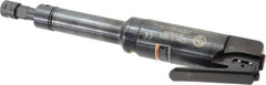 Chicago Pneumatic - 1/4" Collet, Straight Handle, Straight Air Die Grinder - 25,000 RPM, Side Exhaust, 31.79 CFM, 1 hp, 6.21 bar, 1/4" Inlet - USA Tool & Supply