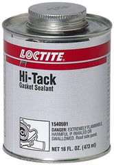 Loctite - 16 oz Can Red Polyurethane Gasket Sealant - Series 154 - USA Tool & Supply