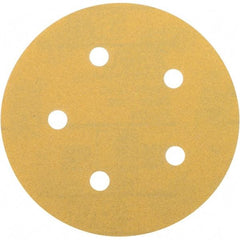 3M - 5" Diam, 180 Grit, Aluminum Oxide Hook & Loop Disc - Fine Grade, Coated, Series 255L - USA Tool & Supply