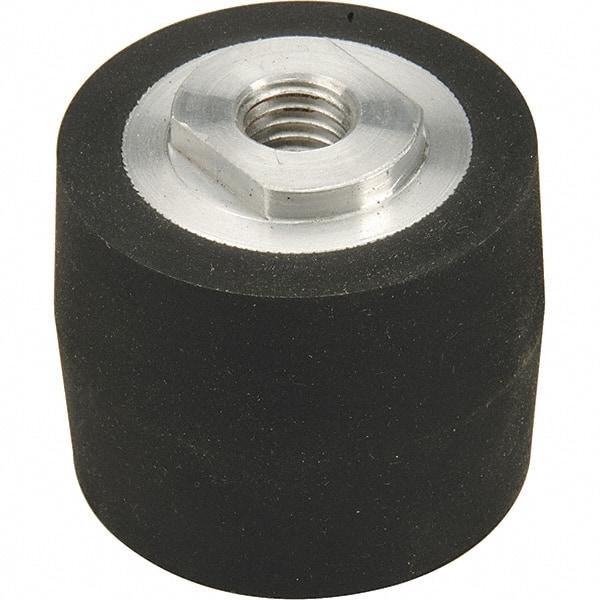 Dynabrade - 4" Diam x 1-1/2" Wide Contact Wheel - Standard, 70 Duro Neoprene Face - USA Tool & Supply