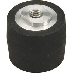Dynabrade - 4" Diam x 1-1/2" Wide Contact Wheel - Standard, 70 Duro Neoprene Face - USA Tool & Supply