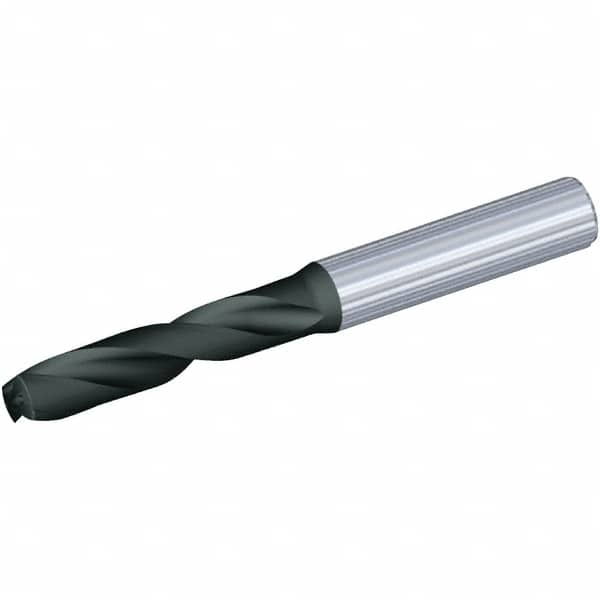 Kennametal - 6.2mm 140° Spiral Flute Solid Carbide Screw Machine Drill Bit - USA Tool & Supply