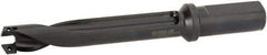 Allied Machine and Engineering - 22 to 23.81mm Diam, 5xD, 4-23/32" Max Depth, 1" Shank Diam, 8-5/16" OAL, Replaceable Tip Drill - Series 22 - USA Tool & Supply