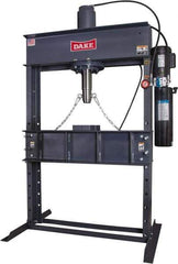 Dake - 50 Ton Hydraulic Shop Press - 16 Inch Stroke, 2 HP, Single Phase - USA Tool & Supply