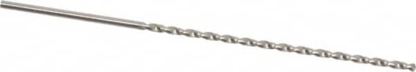 Accupro - #53 130° Parabolic Flute Vanadium High Speed Steel Taper Length Drill Bit - USA Tool & Supply