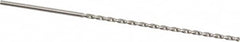Accupro - #53 130° Parabolic Flute Vanadium High Speed Steel Taper Length Drill Bit - USA Tool & Supply