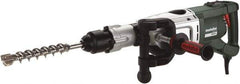 Metabo - 120 Volt 2" SDS Max Chuck Electric Rotary Hammer - 0 to 1,950 BPM, 0 to 125 RPM, Reversible - USA Tool & Supply