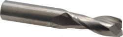 OSG - 1/2", 2 Flute, Single End, Solid Carbide, 0.02" Corner Radius End Mill - 3" OAL, 30° Helix, Right Hand Flute, 1-1/4" LOC, Right Hand Cut - USA Tool & Supply