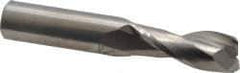 OSG - 1/2", 2 Flute, Single End, Solid Carbide, 0.02" Corner Radius End Mill - 3" OAL, 30° Helix, Right Hand Flute, 1-1/4" LOC, Right Hand Cut - USA Tool & Supply
