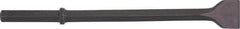 Ingersoll-Rand - 3" Head Width, 14" OAL, 1" Shank Diam, Scaling Chisel - Hex Drive, Hex Shank, Steel - USA Tool & Supply