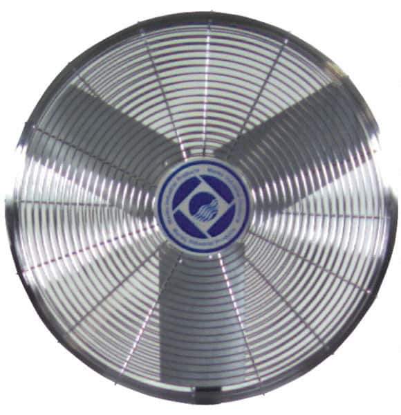 Marley - 36" Blade, 1/2 hp, 9,070 & 12,550 CFM, Industrial Circulation Fan - Fan Head Only, 120 Volts, 8.1 Amps, 2 Speed - USA Tool & Supply