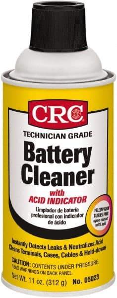 CRC - Sodium Bicarbonate Battery Cleaner - 12 oz Aerosol Can - USA Tool & Supply