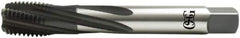 OSG - M33x3.50 Metric Coarse 5 Flute Modified Bottoming Spiral Flute Tap - Vanadium High Speed Steel, Oxide Finish, Right Hand Flute, Right Hand Thread, D20, Series 13116 - USA Tool & Supply