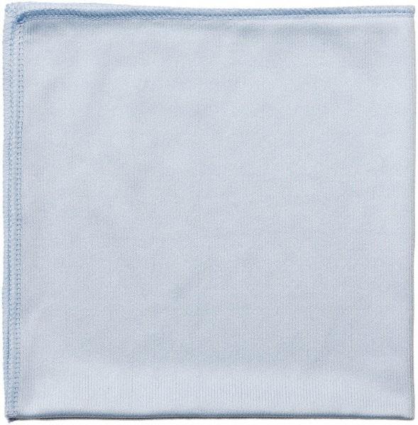 Rubbermaid - Dry Microfiber Wipes - Packet, 16" x 16" Sheet Size, Blue - USA Tool & Supply