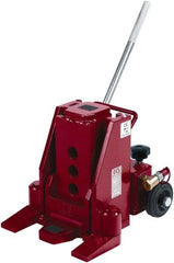 GKS - 15 Ton Capacity Toe Jack - 1" to 18-1/2" High, 6.3" Piston Stroke - USA Tool & Supply