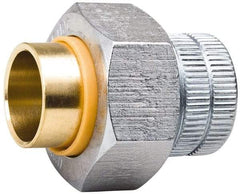 Value Collection - 1/2 Thread, Dielectric Union - 1/2 FNPT Thread, 1/2 MNPT Thread, 1/2 Sweat - USA Tool & Supply