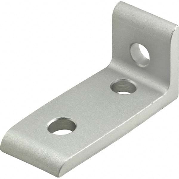80/20 Inc. - 1" Wide x 2" High x 7/8" Long Open Shelving Corner L-Bracket - USA Tool & Supply