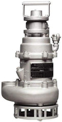 SandPIPER - 1/2" NPT, Submersible, Air Operated Diaphragm Pump - Aluminum Housing - USA Tool & Supply