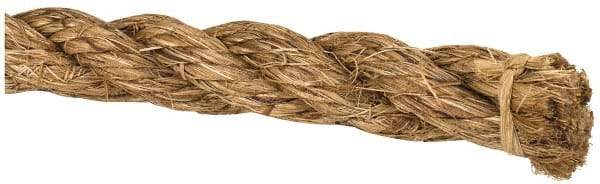 Value Collection - 1,200' Max Length Manila Rope - 5/8" Diam, 495 Lb Capacity - USA Tool & Supply