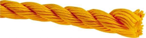 Value Collection - 600' Max Length Polypropylene Twisted Rope - 3/4" Diam, 957 Lb Capacity - USA Tool & Supply