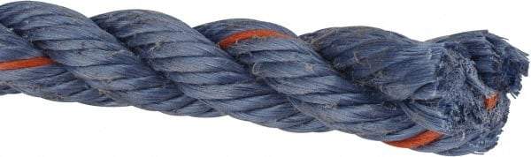 Value Collection - 600' Max Length Polypropylene High Strength Rope - 1" Diam, 2,750 Lb Capacity - USA Tool & Supply