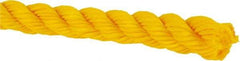 Value Collection - 1,200' Max Length Polypropylene Twisted Rope - 5/8" Diam, 697 Lb Capacity - USA Tool & Supply