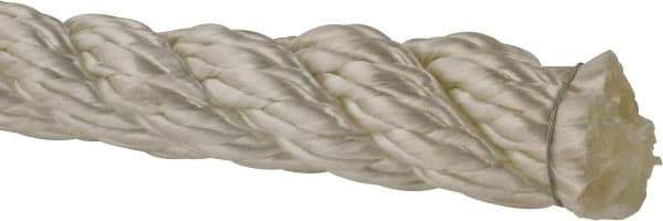 Value Collection - 600' Max Length Nylon Twisted Rope - 3/4" Diam, 1,597 Lb Capacity - USA Tool & Supply