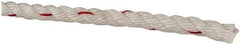 Value Collection - 600' Max Length Polyester/Polypropylene Twisted Rope - 3/8" Diam, 337 Lb Capacity - USA Tool & Supply