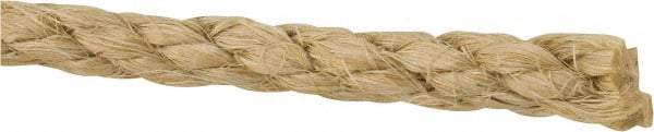 Value Collection - 500' Max Length Sisal Twisted Rope - 3/8" Diam, 108 Lb Capacity - USA Tool & Supply