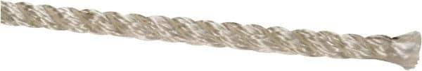 Value Collection - 1,200' Max Length Nylon Twisted Rope - 1/4" Diam, 186 Lb Capacity - USA Tool & Supply