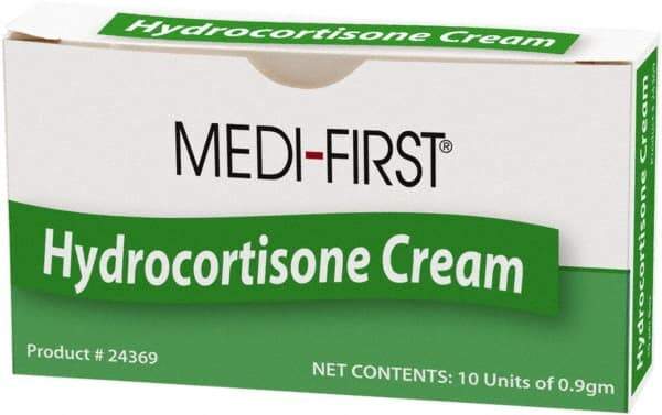 Medique - 1 g Anti-Itch Relief Cream - Comes in Packet, Hydrocortisone, Unitized Kit Packing - USA Tool & Supply