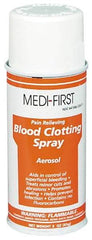 Medique - 3 oz Wound Care Spray - Comes in Aerosol Can, Blood Clotting Spray - USA Tool & Supply